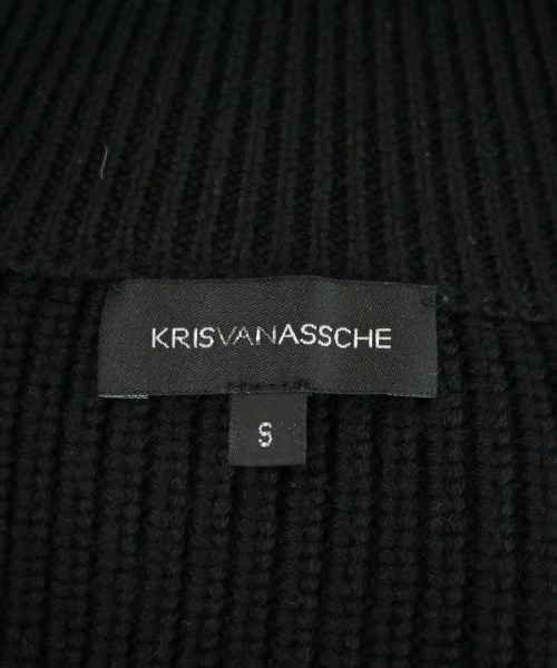 KRIS VAN ASSCHE（クリスヴァンアッシュ）カーディガン 黒 サイズ:S メンズ/2200722191118