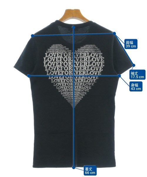 KRIS VAN ASSCHE（クリスヴァンアッシュ）Tシャツ・カットソー 黒 サイズ:XS メンズ/2200729018180