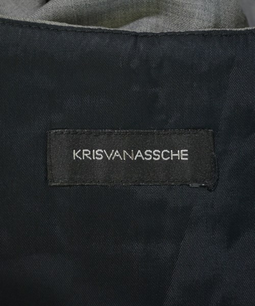 KRIS VAN ASSCHE（クリスヴァンアッシュ）カジュアルシャツ グレー サイズ:-(XS位) メンズ/2200686924159