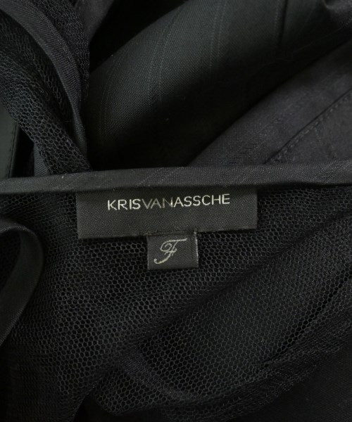 KRIS VAN ASSCHE（クリスヴァンアッシュ）ベスト 黒 サイズ:34(XXS位) レディース/2200689787027