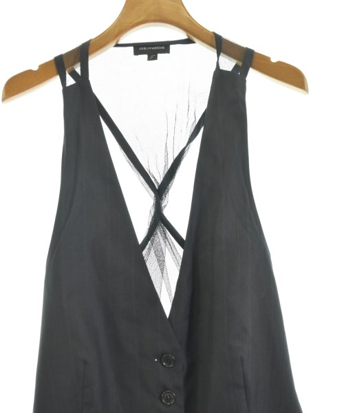 KRIS VAN ASSCHE（クリスヴァンアッシュ）ベスト 黒 サイズ:34(XXS位) レディース/2200689787027