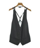 KRIS VAN ASSCHE（クリスヴァンアッシュ）ベスト 黒 サイズ:34(XXS位) レディース/2200689787027