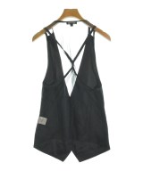 KRIS VAN ASSCHE（クリスヴァンアッシュ）ベスト 黒 サイズ:34(XXS位) レディース/2200689787027