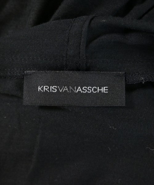 KRIS VAN ASSCHE（クリスヴァンアッシュ）カジュアルシャツ 黒 サイズ:44(S位) メンズ/2200691416168