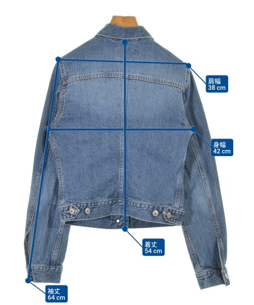 DOLCE&GABBANA BASIC（ドルチェ＆ガッバーナベーシック）デニムジャケット 紺 サイズ:42(M位) レディース/2200619948115