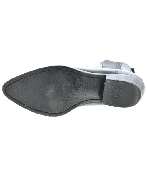 BUTTERO（ブッテロ）ブーツ 黒 サイズ:39(25cm位) メンズ/2200656762071