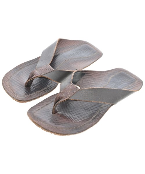 BUTTERO(ブッテロ)サンダル 茶 サイズ:40(26cm位)/2200666133076