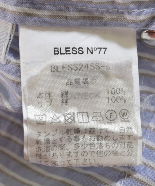 BLESS（ブレス）カジュアルシャツ 青 サイズ:L メンズ/2200662951032
