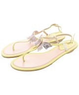 Rene Caovilla（レネ　カオヴィラ）サンダル 黄 サイズ:EU35(21.5cm位) レディース/2200608102160