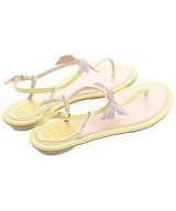 Rene Caovilla（レネ　カオヴィラ）サンダル 黄 サイズ:EU35(21.5cm位) レディース/2200608102160