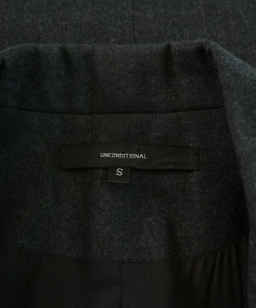 UNCONDITIONAL（アンコンディショナル）テーラードジャケット グレー サイズ:S メンズ/2200652735086