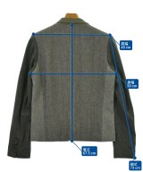 UNCONDITIONAL（アンコンディショナル）テーラードジャケット グレー サイズ:S メンズ/2200652735109