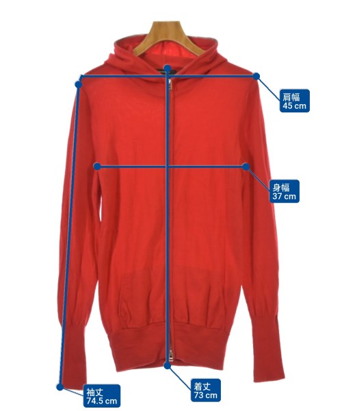 UNCONDITIONAL（アンコンディショナル）ニット・セーター 赤 サイズ:-(M位) メンズ/2200652735123