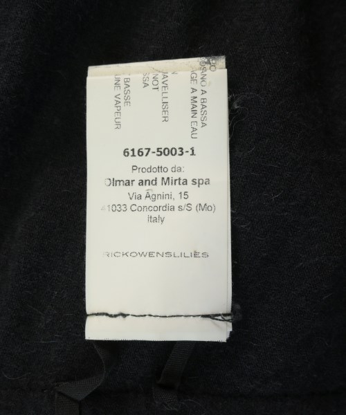 Rick Owens Lilies（リックオウエンスリリス）ワンピース 黒 サイズ:40(M位) レディース/2200710683342