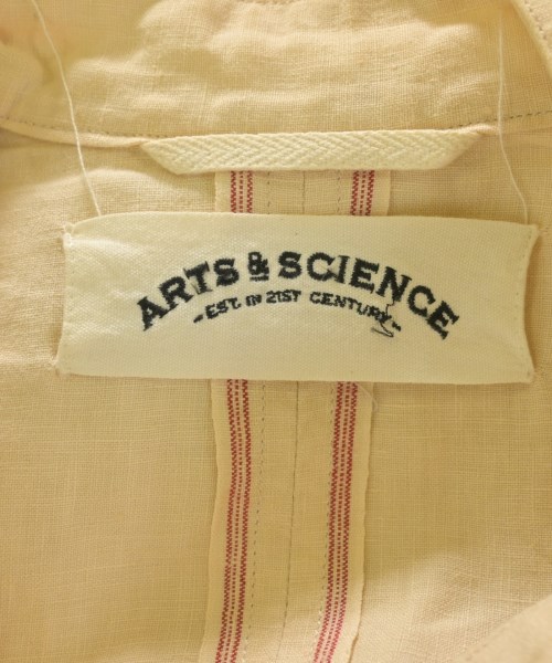 ARTS&SCIENCE（アーツアンドサイエンス）カジュアルジャケット ベージュ サイズ:1(S位) レディース/2200635566065