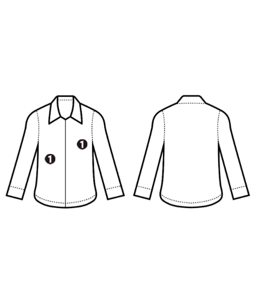 ARTS&SCIENCE（アーツアンドサイエンス）カジュアルシャツ ピンク サイズ:1(S位) レディース/2200635566133