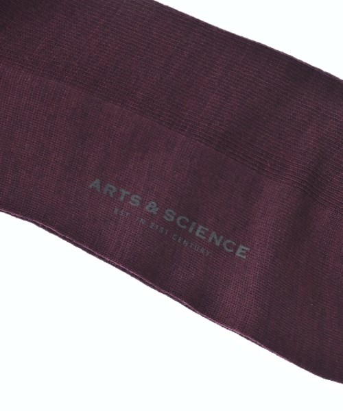 ARTS&SCIENCE（アーツアンドサイエンス）小物類（その他） 紫 サイズ:25-27 レディース/2200641953187