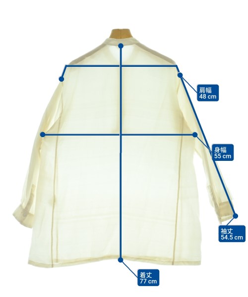ARTS&SCIENCE（アーツアンドサイエンス）カジュアルシャツ 白 サイズ:1(S位) レディース/2200642434012