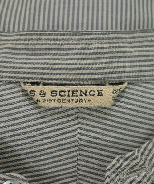 ARTS&SCIENCE（アーツアンドサイエンス）シャツワンピース グレー サイズ:1(S位) レディース/2200642866059