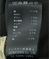 ARTS&SCIENCE（アーツアンドサイエンス）ダウンコート 黒 サイズ:1(S位) レディース/2200620393188