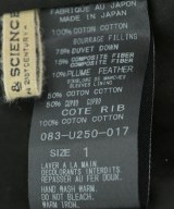 ARTS&SCIENCE（アーツアンドサイエンス）ダウンコート 黒 サイズ:1(S位) レディース/2200620393188