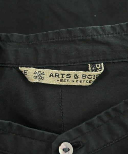 ARTS&SCIENCE（アーツアンドサイエンス）ブラウス 黒 サイズ:1(S位) レディース/2200620393270