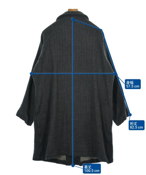 ARTS&SCIENCE（アーツアンドサイエンス）ステンカラーコート グレー サイズ:2(M位) メンズ/2200625170043