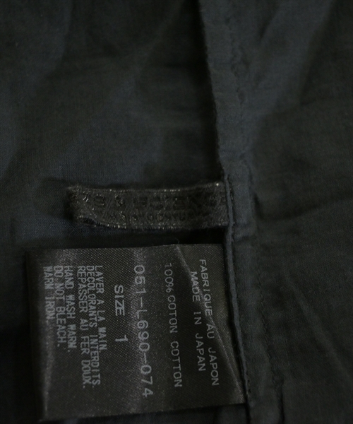 ARTS&SCIENCE（アーツアンドサイエンス）ブラウス 紺 サイズ:1(S位) レディース/2200618383146