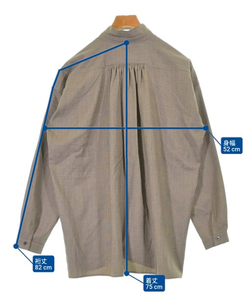 ARTS&SCIENCE（アーツアンドサイエンス）カジュアルシャツ ベージュ サイズ:2(M位) メンズ/2200633110031