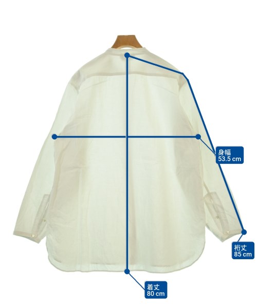 ARTS&SCIENCE（アーツアンドサイエンス）カジュアルシャツ 白 サイズ:3(L位) メンズ/2200634140068