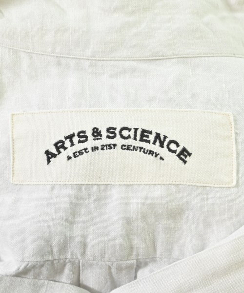 ARTS&SCIENCE（アーツアンドサイエンス）カジュアルシャツ 白 サイズ:-(M位) メンズ/2200609280027