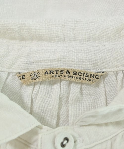ARTS&SCIENCE（アーツアンドサイエンス）ブラウス 白 サイズ:1(S位) レディース/2200607465068