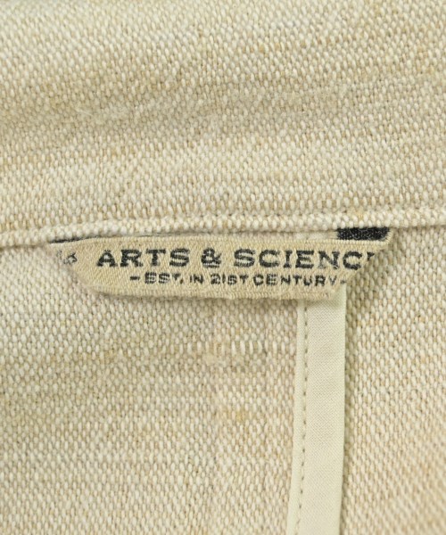 ARTS&SCIENCE（アーツアンドサイエンス）カジュアルジャケット ベージュ サイズ:3(L位) メンズ/2200608726014