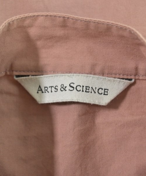 ARTS&SCIENCE（アーツアンドサイエンス）カジュアルシャツ ピンク サイズ:3(L位) メンズ/2200608726052