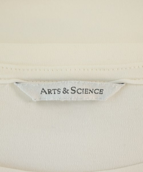 ARTS&SCIENCE（アーツアンドサイエンス）Tシャツ・カットソー 白 サイズ:1(S位) レディース/2200657939120