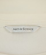 ARTS&SCIENCE（アーツアンドサイエンス）Tシャツ・カットソー 白 サイズ:1(S位) レディース/2200657939120