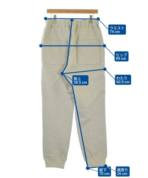 ARTS&SCIENCE（アーツアンドサイエンス）スウェットパンツ グレー サイズ:3(L位) メンズ/2200676775037