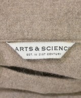 ARTS&SCIENCE（アーツアンドサイエンス）カジュアルシャツ 茶 サイズ:1(S位) レディース/2200678986219