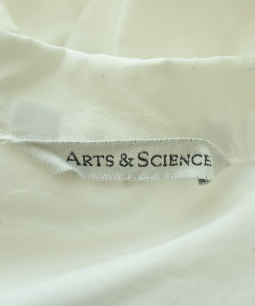ARTS&SCIENCE（アーツアンドサイエンス）カジュアルシャツ 白 サイズ:1(S位) レディース/2200678986271