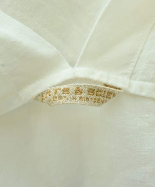 ARTS&SCIENCE（アーツアンドサイエンス）ブラウス 白 サイズ:1(S位) レディース/2200679009030