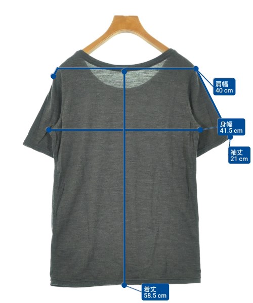 ARTS&SCIENCE（アーツアンドサイエンス）Tシャツ・カットソー グレー サイズ:1(S位) レディース/2200679270195