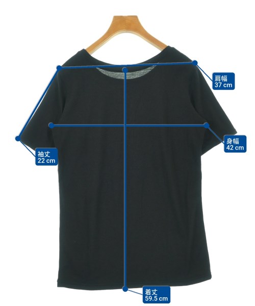 ARTS&SCIENCE（アーツアンドサイエンス）Tシャツ・カットソー 黒 サイズ:1(S位) レディース/2200679270201