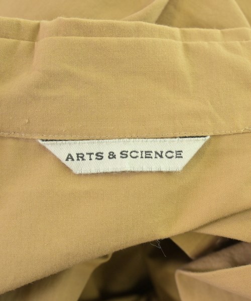ARTS&SCIENCE（アーツアンドサイエンス）シャツワンピース ベージュ サイズ:1(S位) レディース/2200680601131