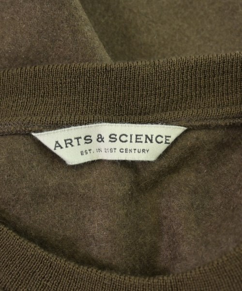 ARTS&SCIENCE（アーツアンドサイエンス）カジュアルシャツ 茶 サイズ:2(M位) レディース/2200680601148