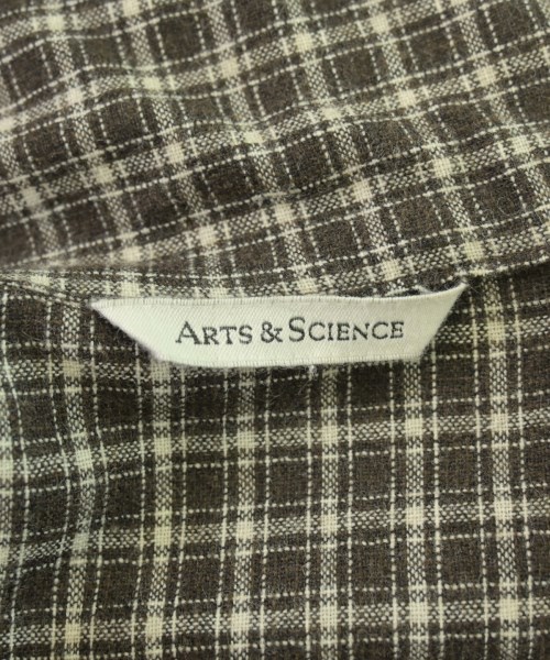 ARTS&SCIENCE（アーツアンドサイエンス）カジュアルシャツ 茶 サイズ:F レディース/2200680601179
