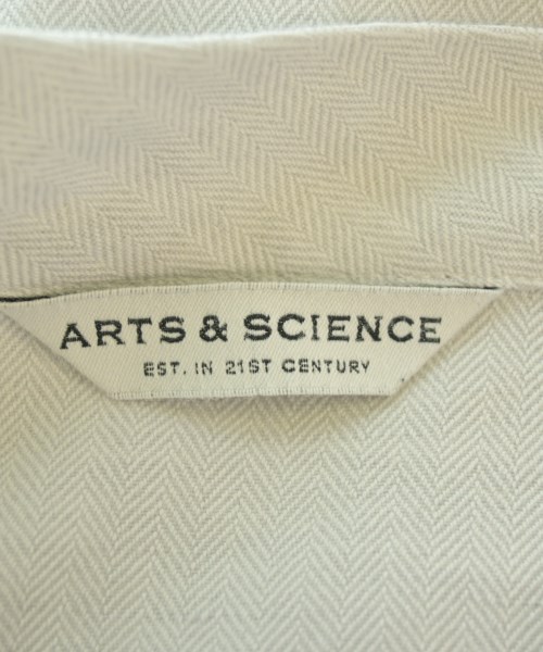 ARTS&SCIENCE（アーツアンドサイエンス）ブラウス 白 サイズ:1(S位) レディース/2200691000022