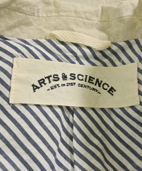 ARTS&SCIENCE（アーツアンドサイエンス）カジュアルジャケット ベージュ サイズ:1(S位) レディース/2200701329020