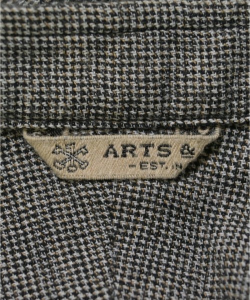 ARTS&SCIENCE（アーツアンドサイエンス）シャツワンピース 黒 サイズ:1(S位) レディース/2200656472017