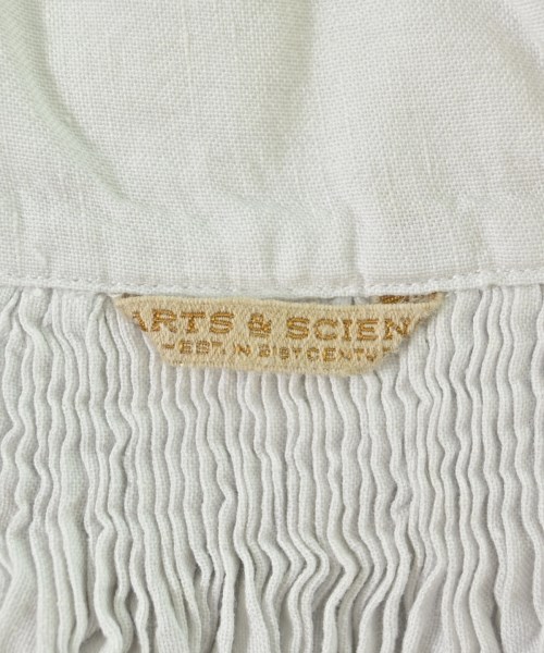 ARTS&SCIENCE（アーツアンドサイエンス）ブラウス 白 サイズ:1(S位) レディース/2200656472031