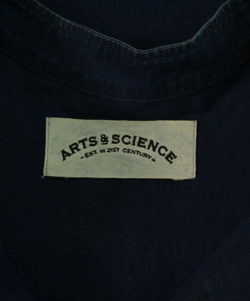 ARTS&SCIENCE（アーツアンドサイエンス）カジュアルシャツ 紺 サイズ:3(L位) メンズ/2200657150037